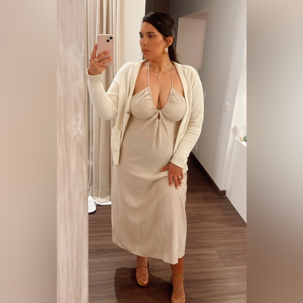 H&M Beige Strappy Top